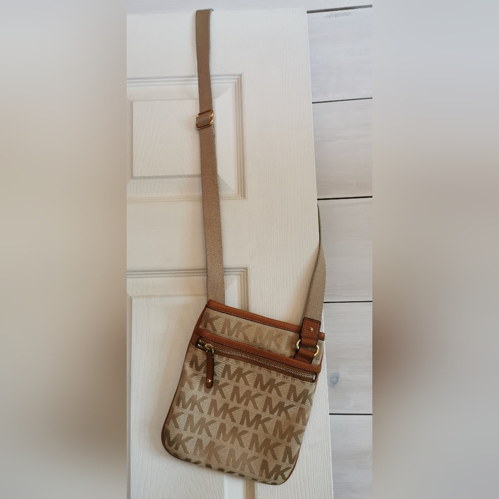 Michael Kors Tan Crossbody Bag
